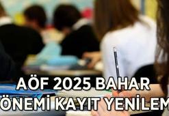 AÖF KAYIT YENİLEME EKRANI 2024-2025: Anadolu Üniversitesi Açıköğretim AÖF kayıt yenileme işlemi nasıl ve nereden yapılır ve kayıt ücreti ne kadar? 2025 Açıköğretim Bahar Dönemi sınav tarihleri ne zaman?
