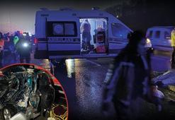 Çekmeköy’de beton mikseriyle çarpışan cip tanınmaz hale geldi: 2 ölü, 2 yaralı