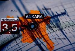 Son dakika: Ankara'da 3.5 büyüklüğünde deprem