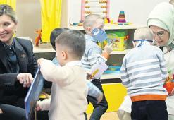 Savaş mağduru çocuklara ziyaret