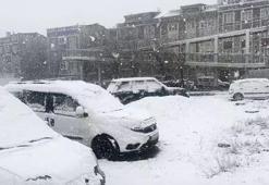 İstanbul'un bazı bölgelerinde kar yağışı etkili oldu