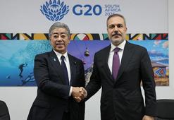 Dışişleri Bakanı Hakan Fidan, Japon mevkidaşı ile bir araya geldi