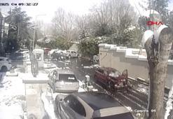 Sarıyer'de kayan cip önce 4 otomobile sonra yayaya çarptı: 1 ölü