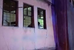 'Cesareti olan girsin' diye iddialaştılar! Metruk binada şoke eden manzara