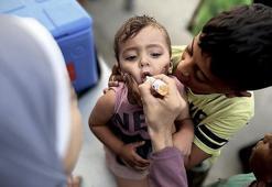 DSÖ: Gazze'de 547 binden fazla çocuğa çocuk felci aşısı yapıldı