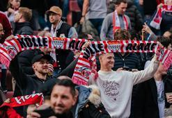 Almanya'da Köln taraftarlarına bıçaklı koreografi tepkisi!