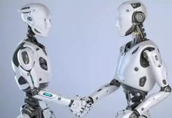 İnsanlık için sonun başlangıcı mı? ?İki robot kendi gizli dillerinde konuştu!