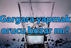 Gargara orucu bozar mı? Oruçlu kimse gargara yaparken su yutarsa orucu bozulur mu? Diyanet açıklaması var mı?