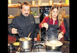 Özlem Yıldız mutfağa girdi