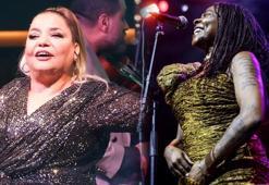 Unutulmaz anlar! Kibariye dünyaca ünlü şarkıcı Buika ile aynı sahneyi paylaştı