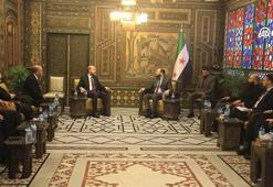 Bilal Erdoğan ve beraberindeki Türk heyetinden Şam'a ziyaret