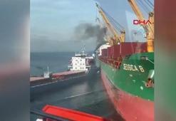 Bursa'da korkutan anlar! Gemiler çarpıştı