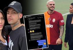 L-Gante, Icardi ile yazışmalarını paylaştı! 'Tek iyi yaptığın şey topa vurmak'