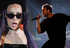 Merve Boluğur ile barıştığı iddialarıyla gündemdeydi... Murat Dalkılıç sahnede aşkını ilan etti!