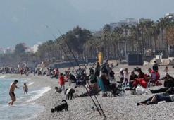 4 mevsim bir şehir! Güneşi gören dışarıya koştu