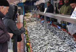 Sezonu bitmek üzere olan hamsi 150 liradan satışta
