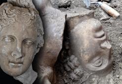 Aspendos'ta büyük keşif! Hermes, Aphrodite, Eros, Artemis...