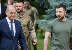 Almanya Başbakanı Scholz, Ukrayna Devlet Başkanı Zelenskiy ile görüştü