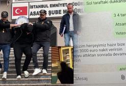 Haraç çetesinin Whatsapp yazışmaları! Önce para sonra kurşunlama videosu