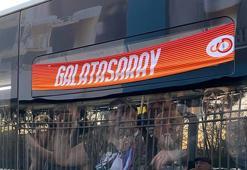 Rangers taraftarı maça Galatasaray atkısı açarak geldi!
