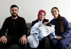 Aile ve Gençlik Fonu ile yuva kurdular! Çocukları olan çifte Bakan Göktaş'tan ziyaret