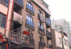 Esenyurt'ta 4 katlı binada korkutan yangın! Mahsur kalan 7 kişi de kurtarıldı