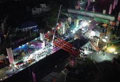 Tayland'da köprü inşaatı çöktü: 7 ölü, 30 yaralı