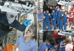 Uzay istasyonunda mahsur kalan astronotları kurtarmaya gelen ekibe 'uzaylı' sürprizi!