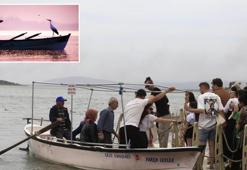 Yaren leylek ilgi odağı oldu! Duyan, yerli/yabancı turist o köye akın etti