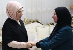 Emine Erdoğan Vehibe Sayın'ın iftar sofrasına misafir oldu