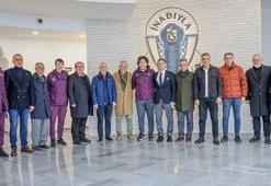 Trabzonspor'da kurul başkanları ve üyelerden Fatih Tekke'ye ziyaret!