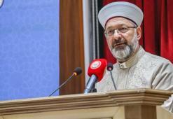 Diyanet İşleri Başkanı Erbaş öğrencilere konferans verdi: 'Güzel ahlak, gencin süsüdür'