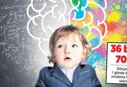 Bebek beyni, anı defteri gibi