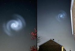 İngiltere'de gökyüzünde görülen 'spiralin' nedeni ortaya çıktı