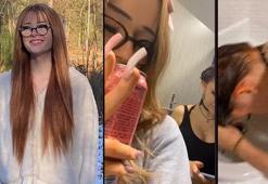 Öldürülmeden önce katilinin saçını boyadı