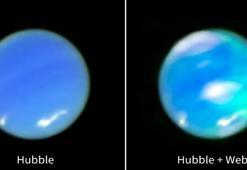 James Webb Teleskobu, Neptün'deki parlak ‘aurora’ aktivitesini görüntüledi