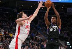 Alperen Şengün, Utah Jazz'a acımadı! Müthiş performans