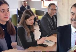 Bakan Tekin'in okul ziyaretinde 'sarı zarf' verdiği öğretmen önce tedirgin oldu, sonra sevindi