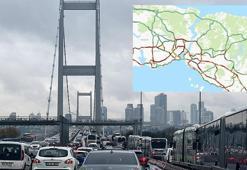 Son dakika... Mesai bitti bayram trafiği başladı! İstanbul'da ana arterde trafik durma noktasına geldi