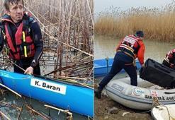 Sapanca Gölü'nde kum fırtınasına yakalanarak kaybolan Kaan Ege’nin kanosu bulundu