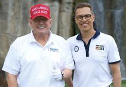 Trump'ın yeni golf arkadaşı: Finlandiya Cumhurbaşkanı Stubb!