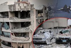 İsrail Lübnan'ı vurdu! Bölgeden ilk görüntüler geldi, ölenler var