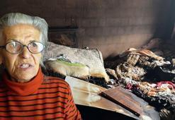 Anneye korkunç plan! Önce baltayla öldürmek istedi, sonra evi yaktı