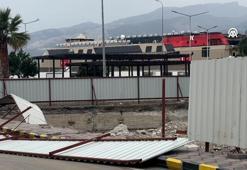 Hatay'da fırtına yaşamı olumsuz etkiledi