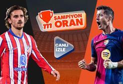 Atletico Madrid'in Kral Kupası'nda Barcelona'yı ağırlayacağı maçın heyecanı canlı yayın ve Şampiyon Oranlar ile Misli'de!