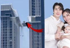 Film değil gerçek! Ailesini kurtarmak için 180 metre yüksekliğindeki köprüden atladı