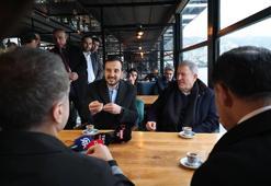 TBMM Milli Savunma Komisyonu Başkanı Akar AK Parti teşkilatıyla buluştu