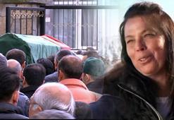 Otel yangınından acı haber! Baba-oğulun ardından ölen anne toprağa verildi