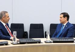 Dışişleri Bakanı Hakan Fidan ile ABD'li mevkidaşı Rubio bir araya geldi