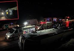 Çankırı'da feci kaza! İşçi servisi devrildi: 23 yaralı